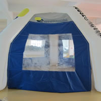 White inflatable advertising tentGT072