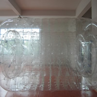 Transparent Inflatable Water rollerGW122