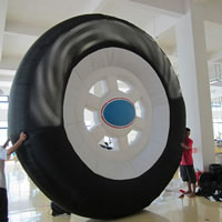 Inflatable wheel shapeGC105