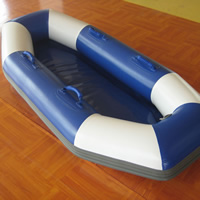 Blue inflatable boatGT129