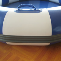 Blue inflatable boatGT130