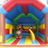 Monkey Inflatable Bouncer CastleGB471