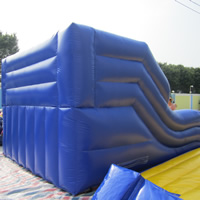 Blue small inflatable slideGI148
