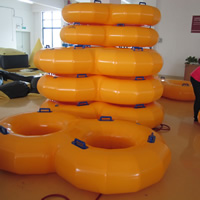 Double ring inflatable swimming ringGW121