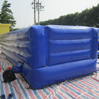 blue inflatable bouncerGB492