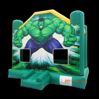Green Man Inflatable BouncerGB478