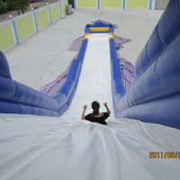 Large Blue Inflatable Water SlidesGI143