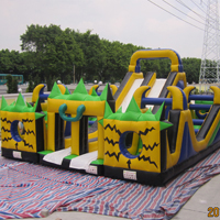 inflatable Haier brothers funlandGF055