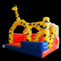 Giraffe inflatable bouncer combinationGB486