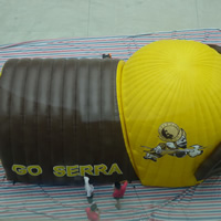 Baseball helmet inflatable tentGN071