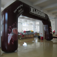 Coffee inflatable advertising archGA135
