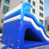 Large inflatable slide, Dual- slideGI144