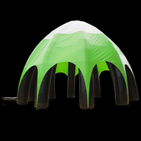 [GN058b]Hellgrün aufblasbares Zelt
