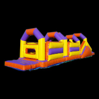 bush and hill inflatable obstaclesGE039