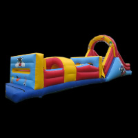 tropical rainforest inflatable obstaclesGE101