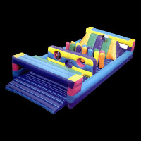 primitive  inflatable obstaclesGE108
