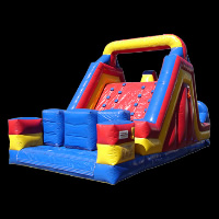 Inflatable : obstacle and slide combGE133