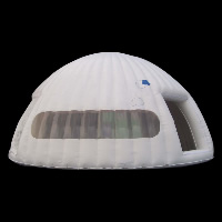 sky white dome inflatable tentGN010