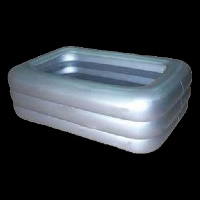 three-layer silver inflatable poolGP028