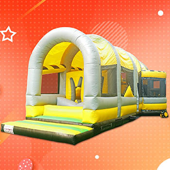 Kids Crazy 5k Inflatable Obstacle CourseYGO Toxic