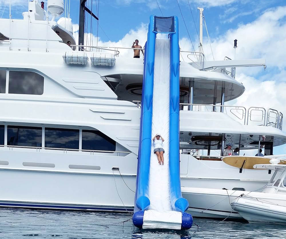 Cheap Inflatable Floating Yacht SlideYFP-26