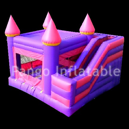 Purple Inflatable Castle GL038
